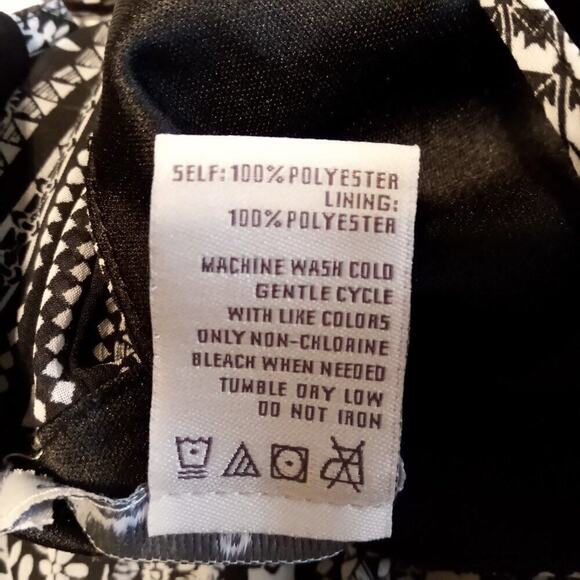 American Rag Mini Dress Women Size Small Black Bohemian Hippie Peasant Fairy - Picture 6 of 6